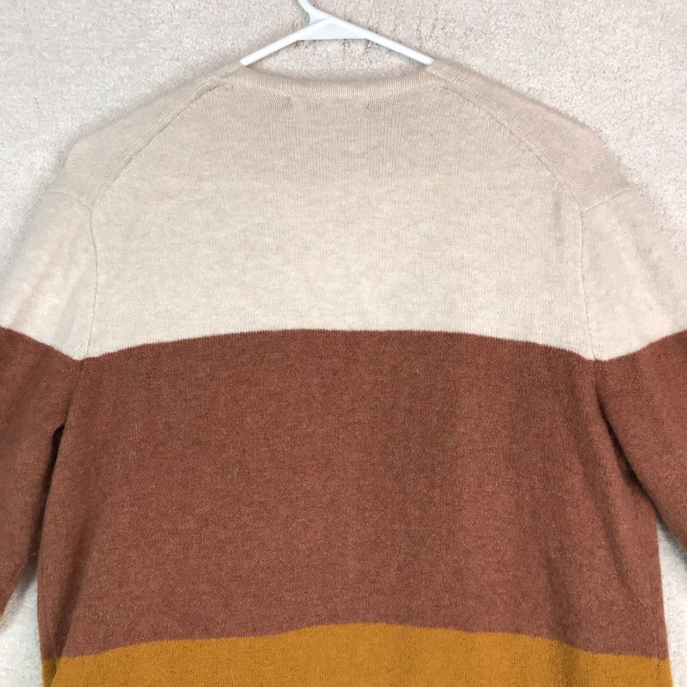 Madewell Kent Long Cardigan Sweater Womens XS Colorblock Wool Alpaca Polyamide - Picture 7 of 10